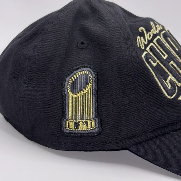 New Era Men’s Hat Black Atlanta Braves‎ 2021 World Series Champs Adjustable - Picture 3 of 8